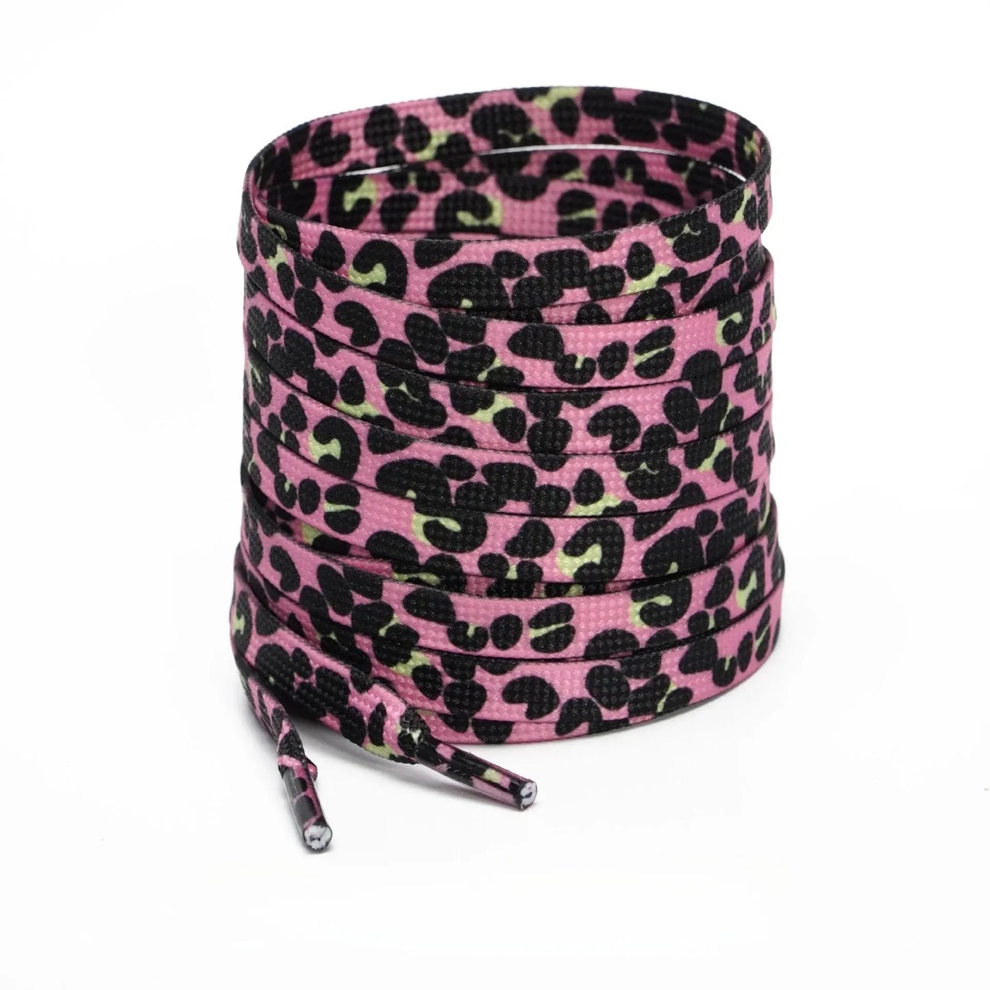 1 pair 140cm leopard print sneaker/samba shoelaces