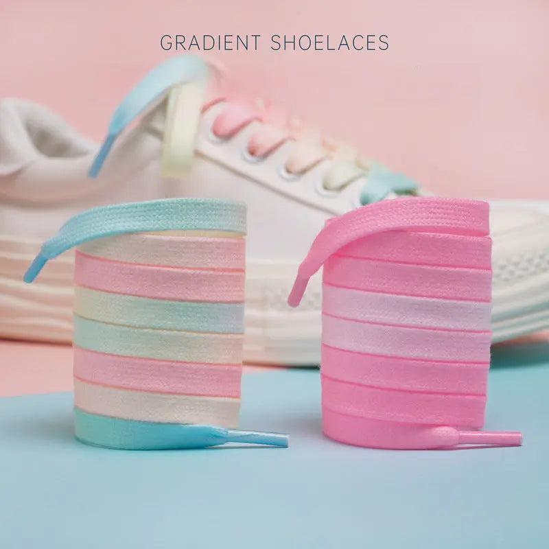 1 pair 140cm color-graded sneaker/samba shoelaces