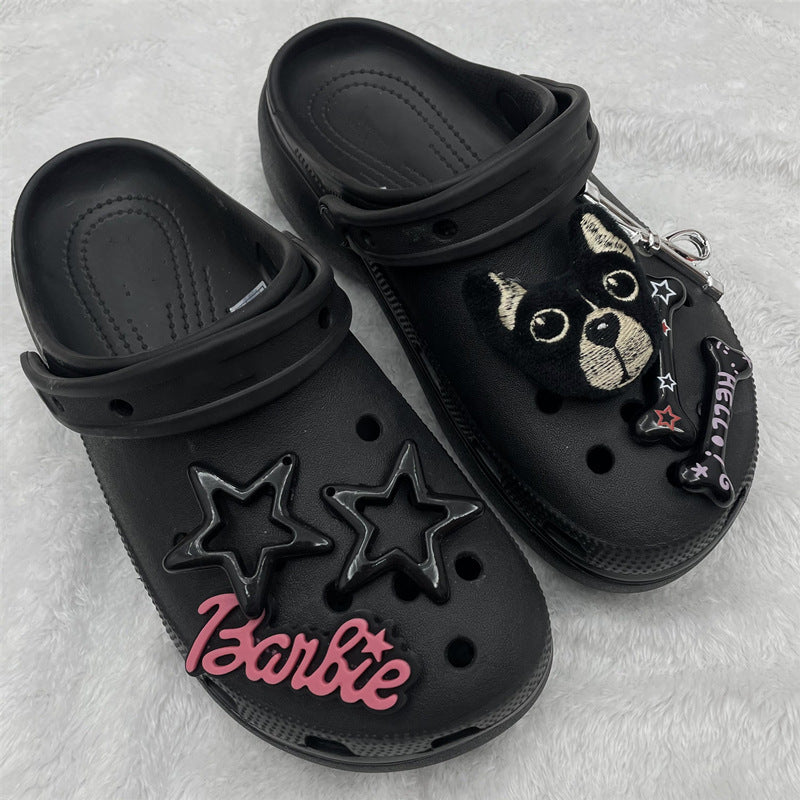 Black-Pink Puppy