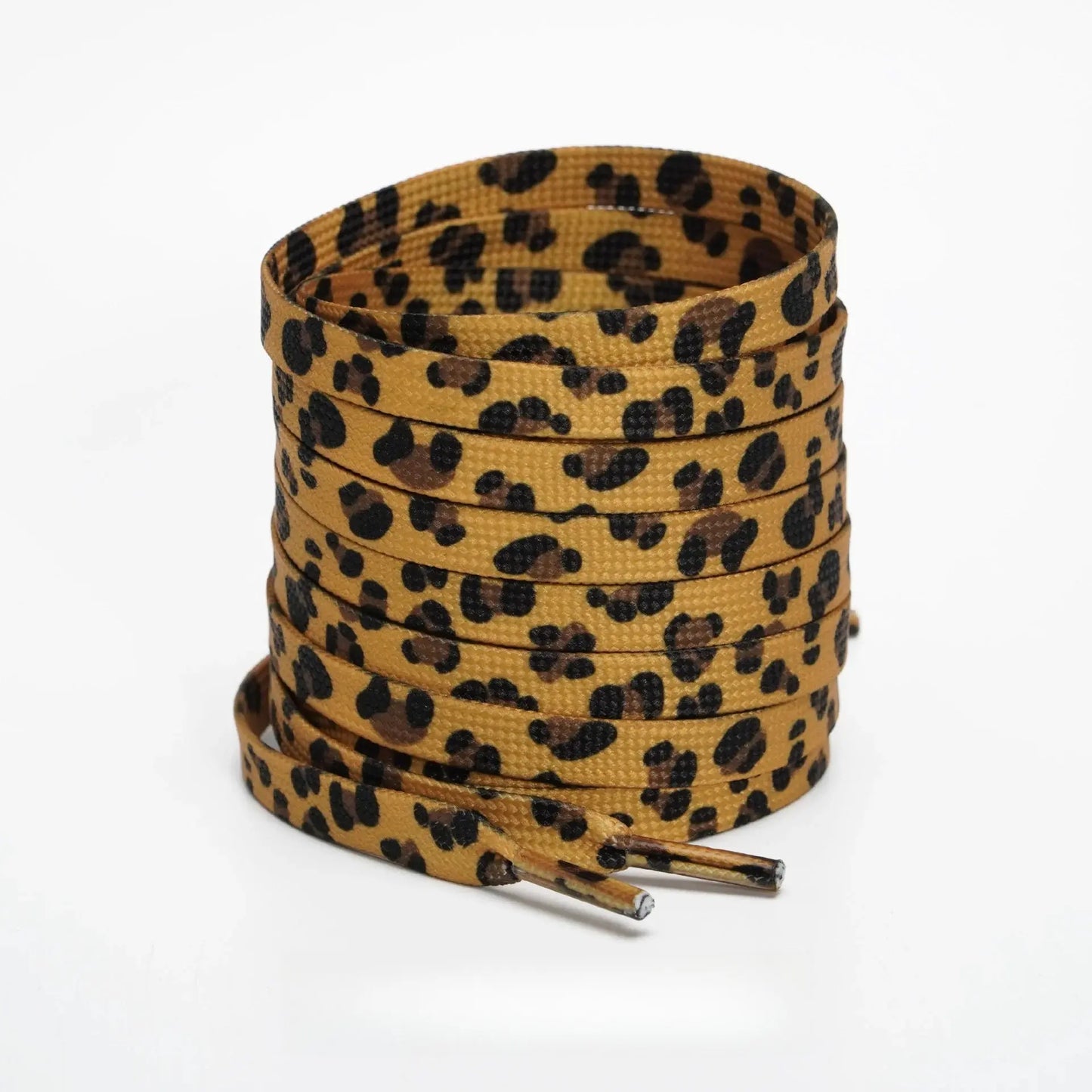 1 pair 140cm leopard print sneaker/samba shoelaces Popscrew